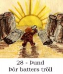 Þund, Þór batters tröll