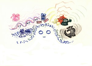 enlightened we see the world is aloof