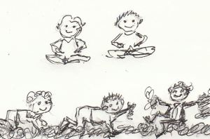 evolutionary sates of man