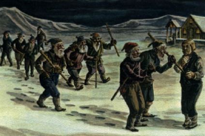 Icelandic jólasveinar (yule-lads)