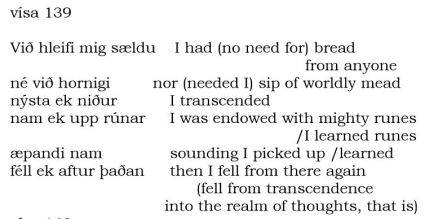 Hávamál vísa 139