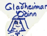 Glaðheimar abode of Óðinn