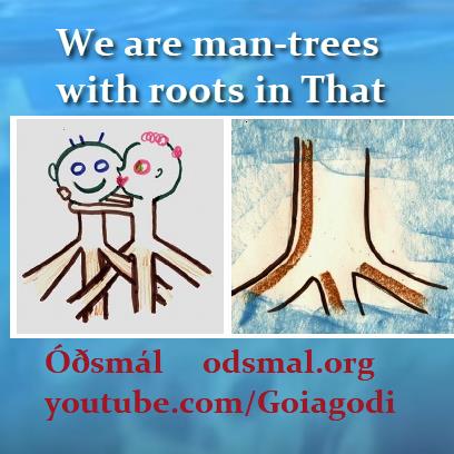 Askur and Embla- We are man-trees with roots in That
