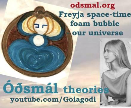 Freyja space-time foam bubble - our universe